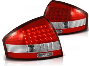 Zadné svetlá AUDI A6 C5 97-04 Red White LED