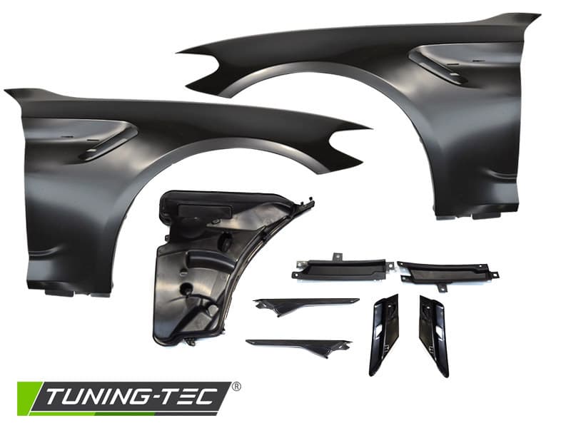 Blatníky BMW G30 G31 17-20 Side Vent Black – náhľad 3