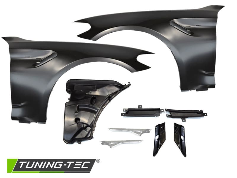 Blatníky BMW G30 G31 17-20 Side Vent Chrome – náhľad 3