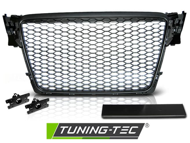 Predná maska Audi A4 B8 08-11 RS Style Black – náhľad 2
