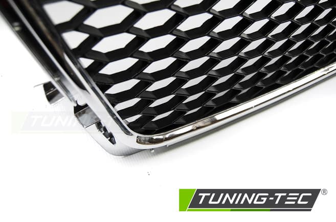 Predná maska Audi A4 B8 08-11 RS Style Chrome – náhľad 3