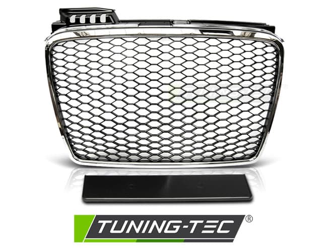 Predná maska Audi A4 04-08 RS Style Chrome – náhľad 2