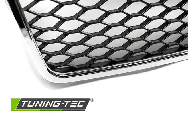 Predná maska Audi A4 04-08 RS Style Chrome – náhľad 3