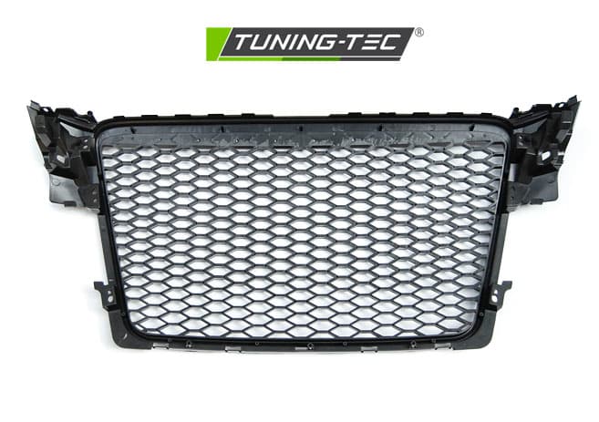 Predná maska Audi A4 B8 08-11 RS Style Glossy Black – náhľad 5