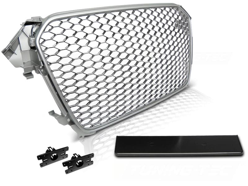 Predná maska Audi A4 B8 11-15 RS Style Silver