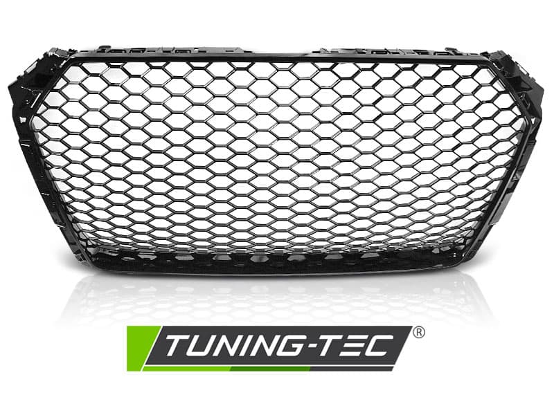 Predná maska Audi A4 B9 RS Style Glossy Black – náhľad 2