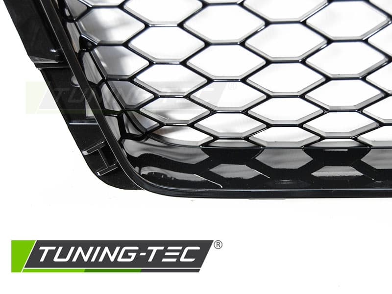 Predná maska Audi A4 B9 RS Style Glossy Black – náhľad 4
