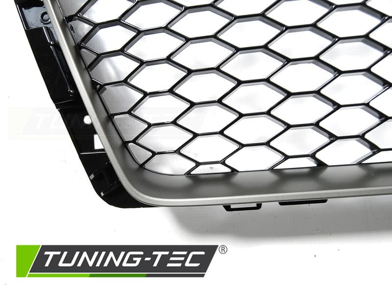 Predná maska Audi A4 B9 Grey RS Style Black – náhľad 4