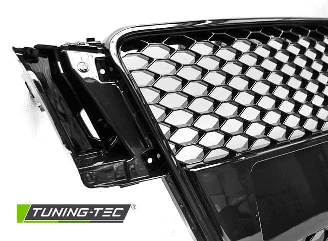 Predná maska Audi A5 07-11 RS Style Glossy Black – náhľad 5