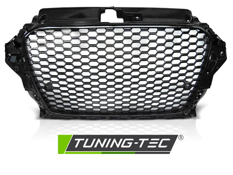 Predná maska Audi A3 8V 12-16 RS3 Style Glossy Black – náhľad 2