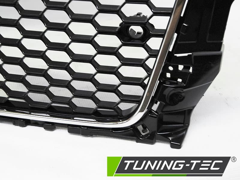 Predná maska Audi A3 8V 12-16 RS3 Style Black Chrome – náhľad 4