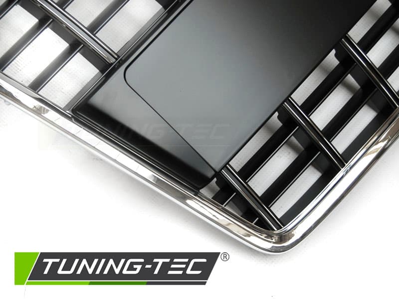 Predná maska S8 Look Audi A3 05-08 Black Chrome – náhľad 3