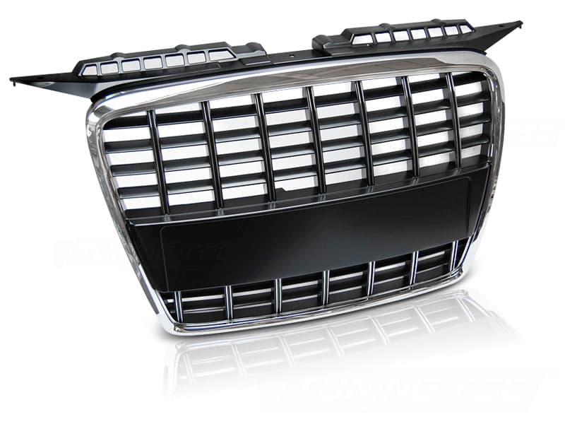Predná maska S8 Look Audi A3 05-08 Black Chrome
