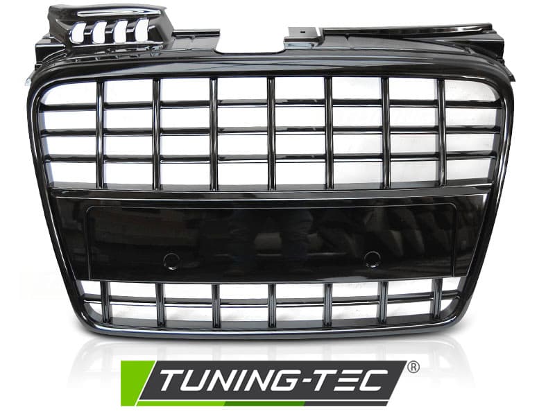 Predná maska Audi A4 (B7) 04-08 S8 Look Glossy Black – náhľad 2