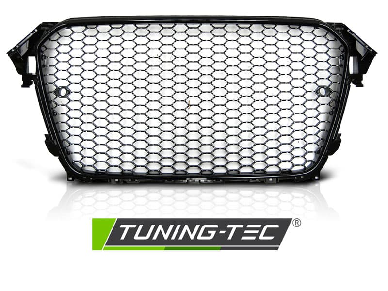 Predná maska Audi A4 B8 11-15 PDC Glossy Black – náhľad 2