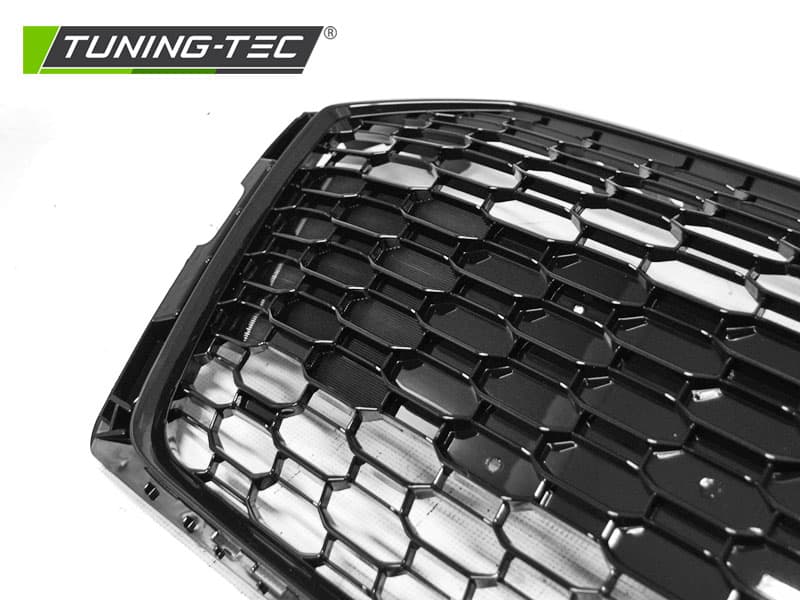 Predná maska RS5 Style Audi A5 16-19 Glossy Black – náhľad 3