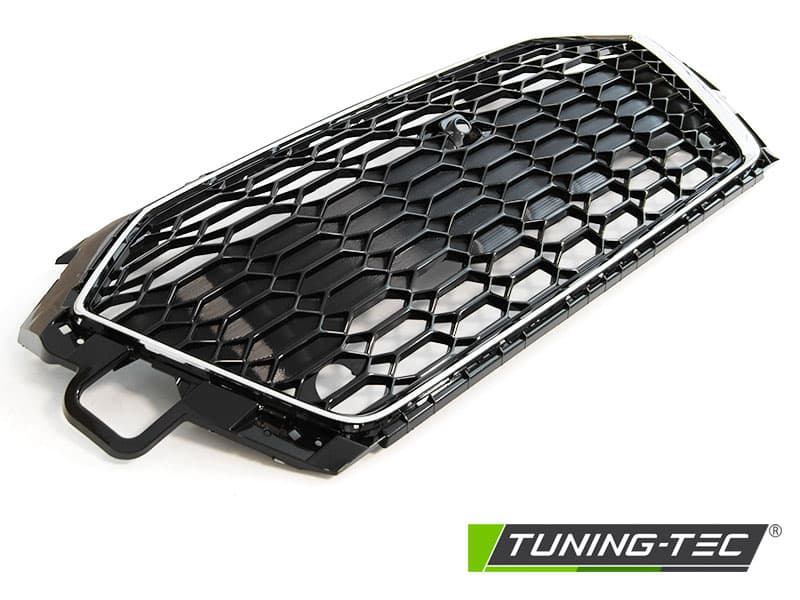 Predná maska Audi A4 B9 20-24 Black Chrome – náhľad 3