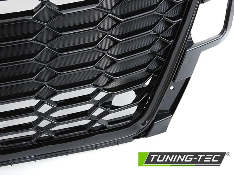 Predná maska Audi A4 B9 20-24 Glossy Black – náhľad 4