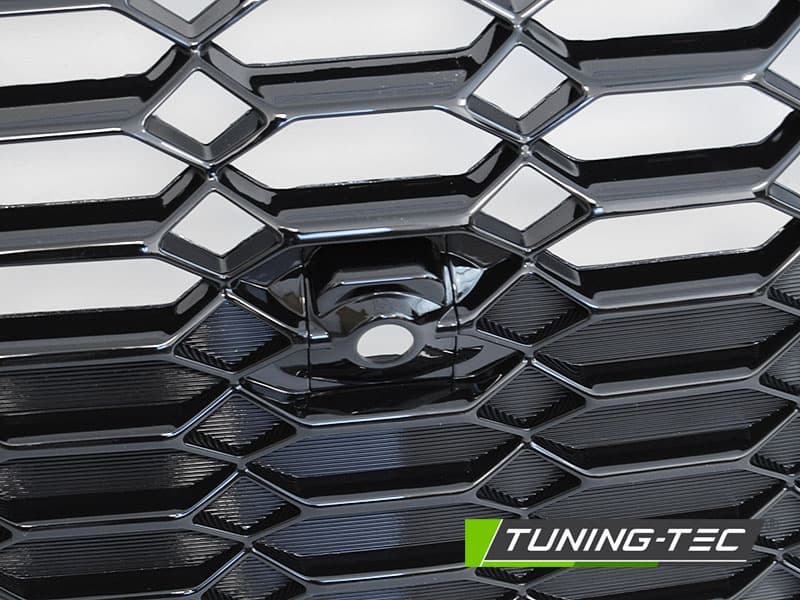 Predná maska Audi A4 B9 20-24 Glossy Black – náhľad 6
