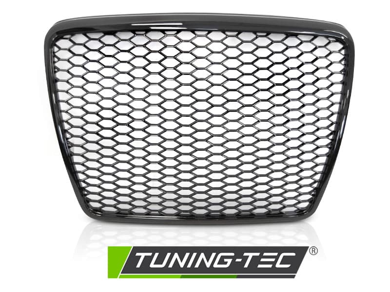 Predná maska Audi A6 C6 09-11 Sport Glossy Black – náhľad 2