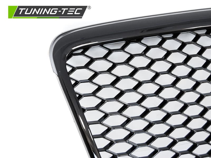 Predná maska Audi A6 C6 09-11 Sport Glossy Black – náhľad 3