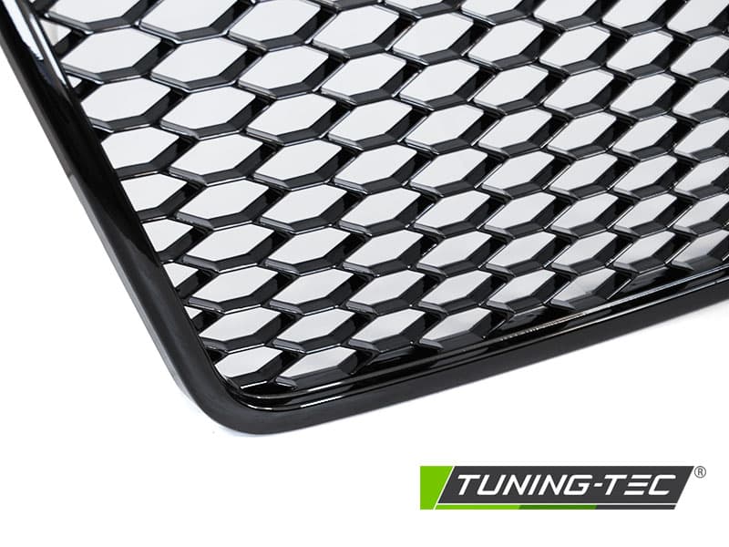 Predná maska Audi A6 C6 09-11 Sport Glossy Black – náhľad 4