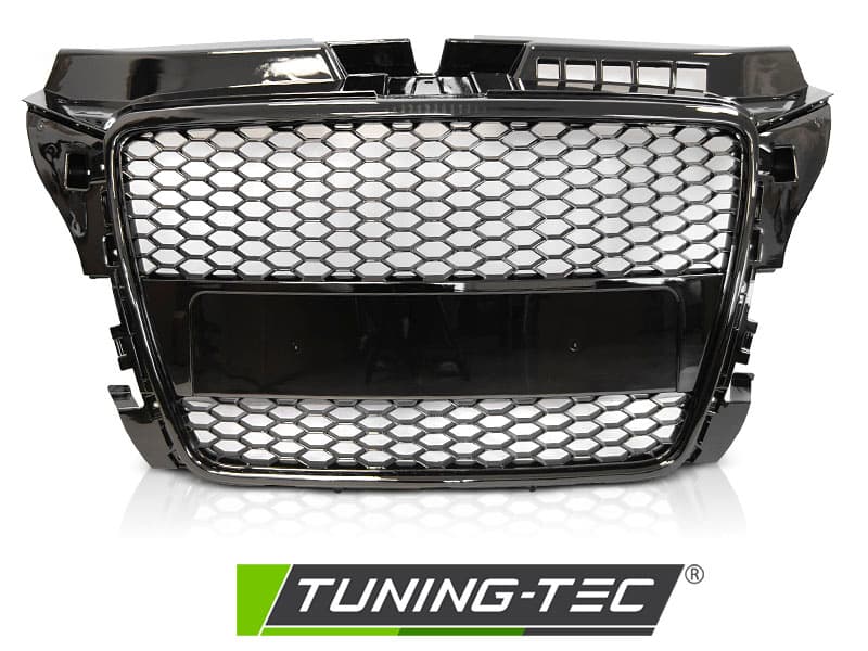 Predná maska Audi A3 8P 08-12 Sport Glossy Black – náhľad 2