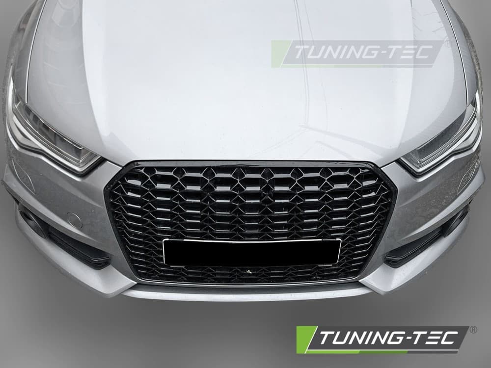 Predná maska Audi A6 C7 11-14 Sport Glossy Black - 87 – náhľad 3