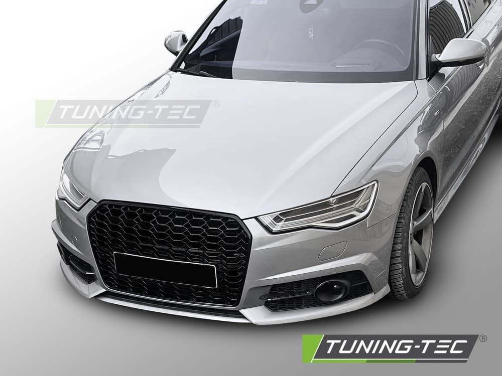 Predná maska Audi A6 C7 14-18 Sport Black – náhľad 2