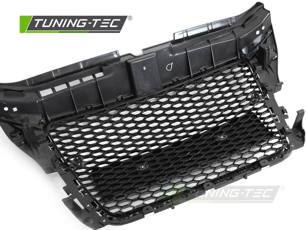 Predná maska Audi A3 08-12 Sport PDC Black Chrome – náhľad 6
