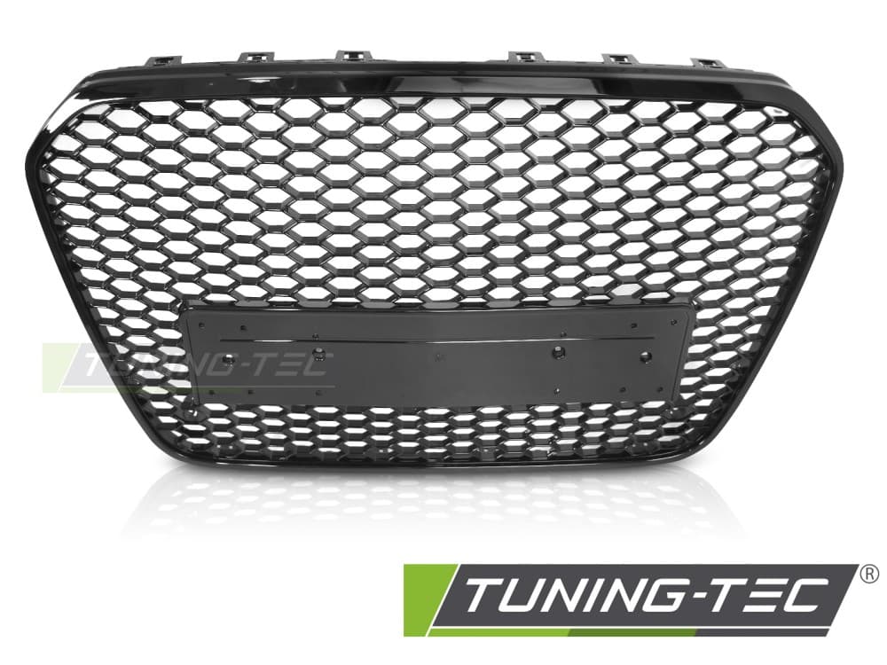 Predná maska Audi A6 C7 11-14 Sport PDC Glossy Black – náhľad 2