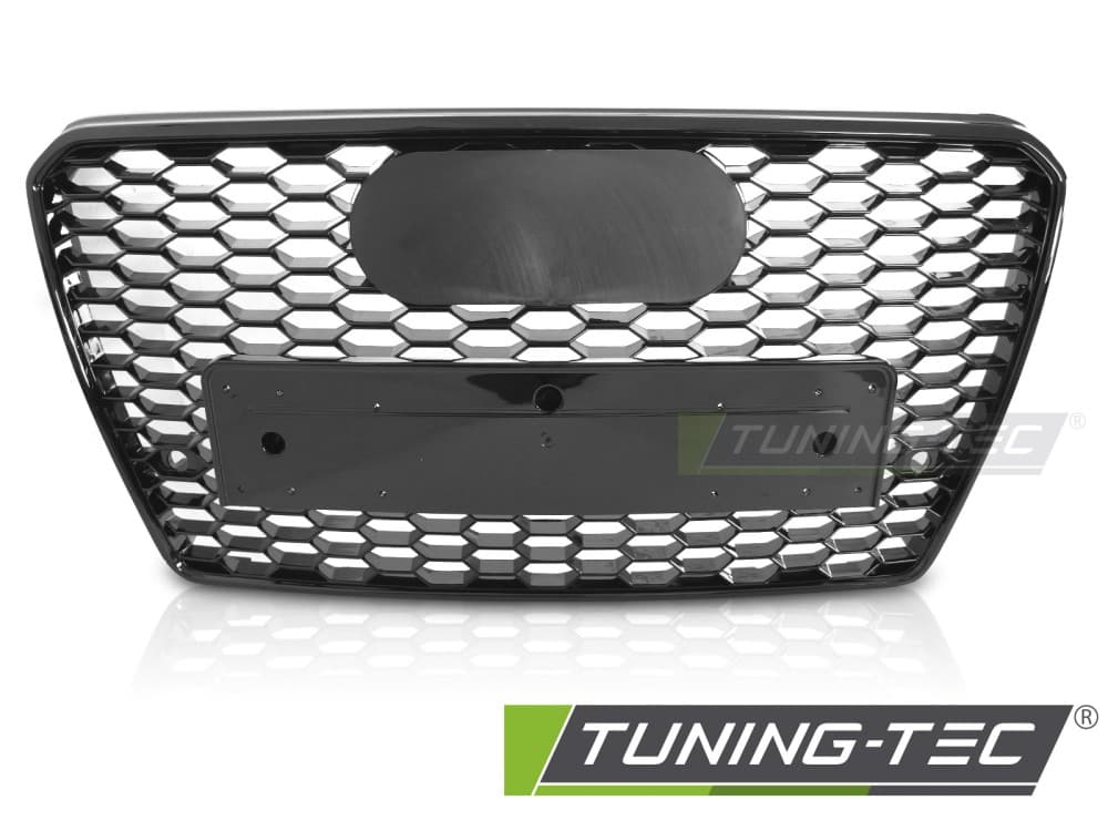 Predná maska Audi A7 C7 10-14 Sport Glossy Black – náhľad 2