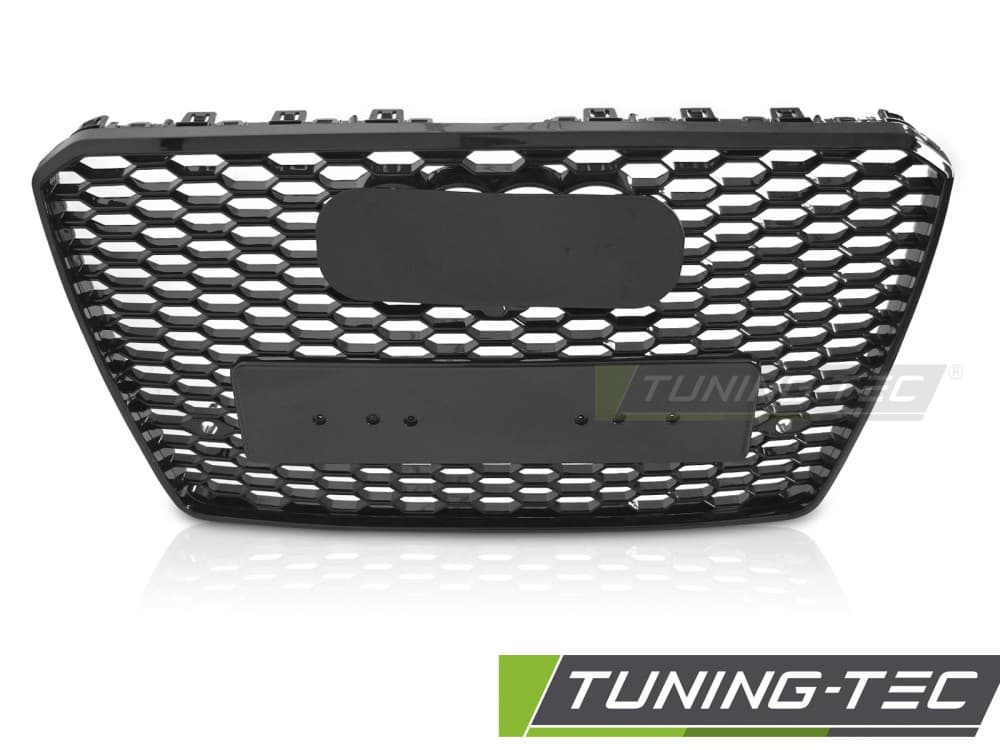 Predná maska Audi A8 D4 13-17 Glossy Black – náhľad 2