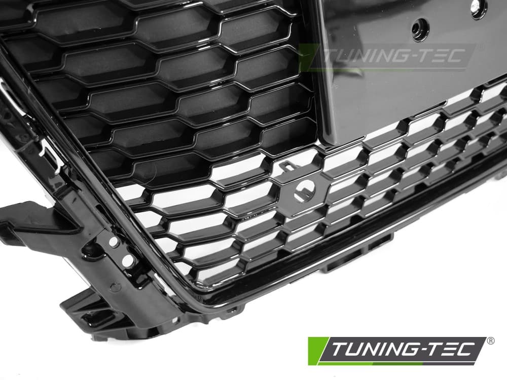 Predná maska Audi TT 8S 14-18 PDC Glossy Black – náhľad 4