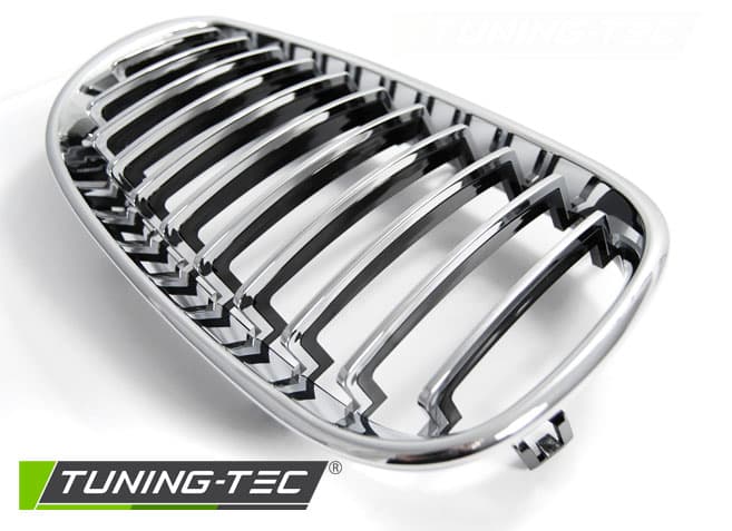 Predná maska BMW E60/E61 03-10 Chrome – náhľad 3