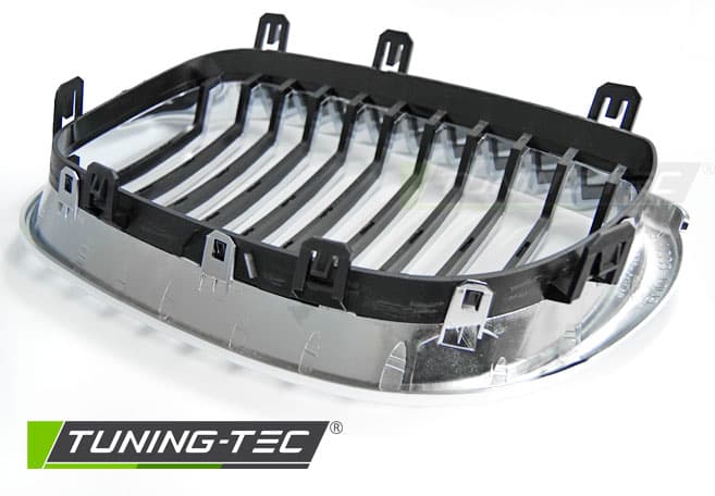 Predná maska BMW E60/E61 03-10 Chrome – náhľad 4