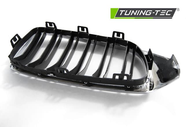 Predná maska BMW F32 F33 F36 M4 Look Black Chrome – náhľad 4