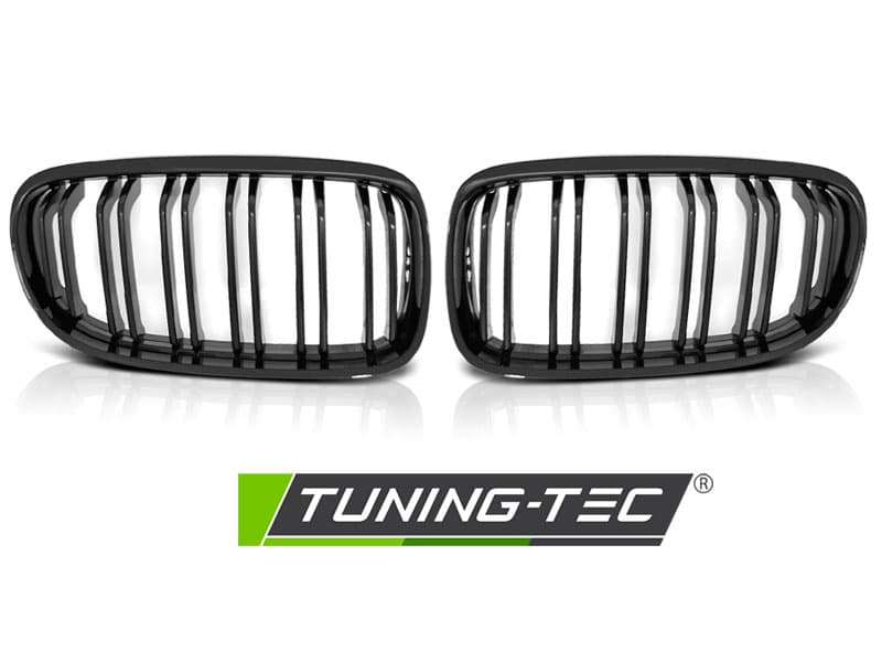 Predná maska BMW E90/E91 LCI Double Bar M-LOOK Black – náhľad 2