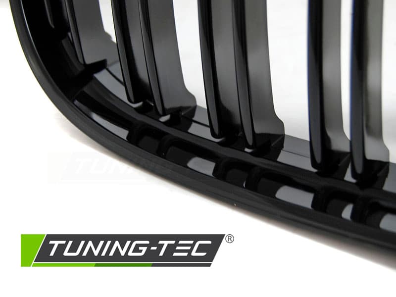 Predná maska BMW E90/E91 LCI Double Bar M-LOOK Black – náhľad 4