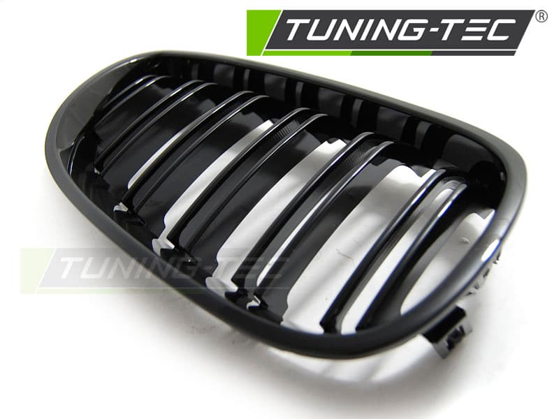 Predná maska BMW E60/E61 03-10 Double Bar M-LOOK Black – náhľad 3
