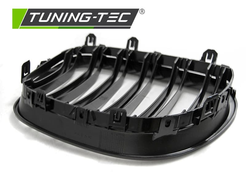 Predná maska BMW E60/E61 03-10 Double Bar M-LOOK Black – náhľad 4