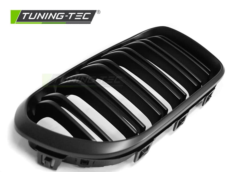 Predná maska BMW F20/F21 LCI 15-18 Double Bar Matte Black – náhľad 3