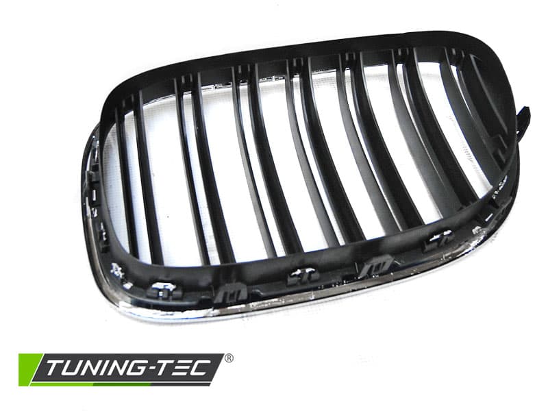 Predná maska BMW F01 09-15 Double Bar Black Chrome – náhľad 5