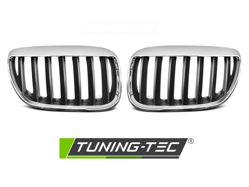 Predná maska BMW X5 E53 04-06 Black Chrome – náhľad 2