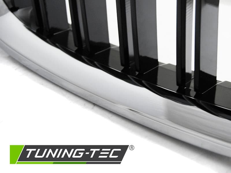 Predná maska BMW F10/F11 10-16 M5 Look Glossy Black Chrome – náhľad 2