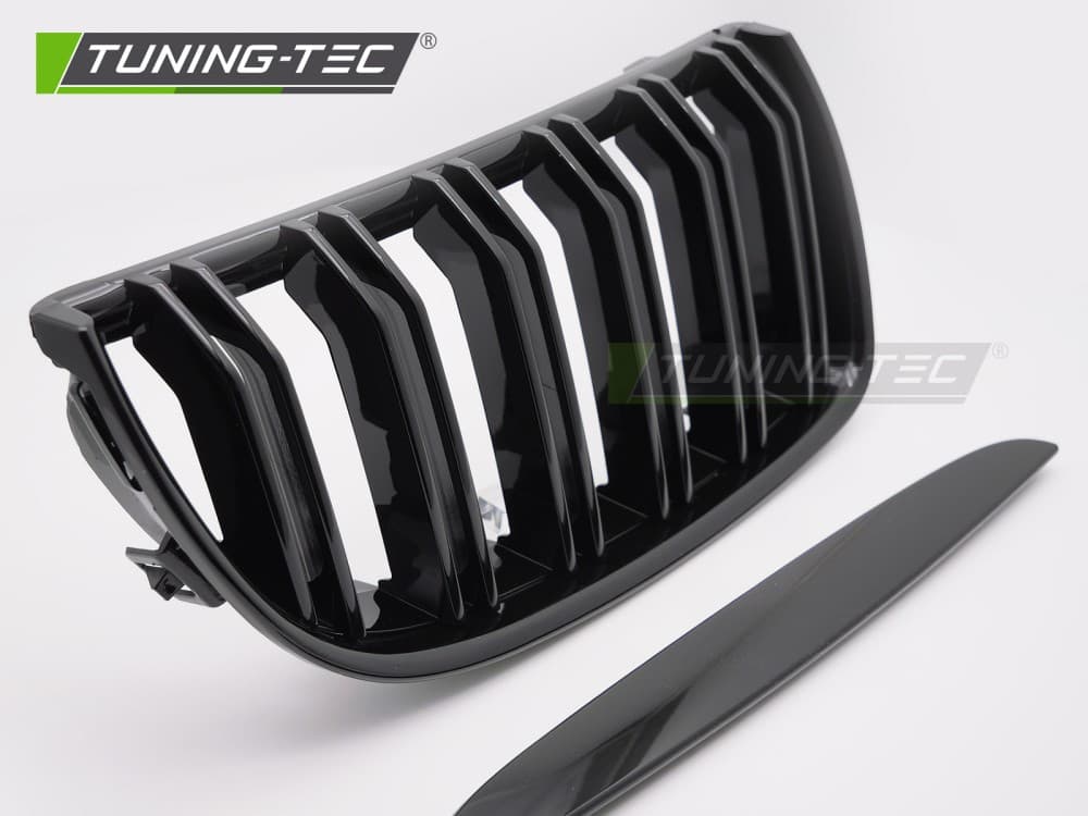 Predná maska BMW E90 E91 05-08 Glossy Black – náhľad 4