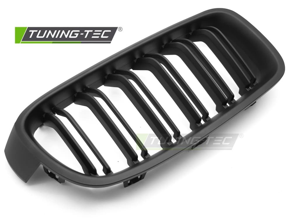 Predná maska BMW F30/F31 Double Bar Matte Black – náhľad 4