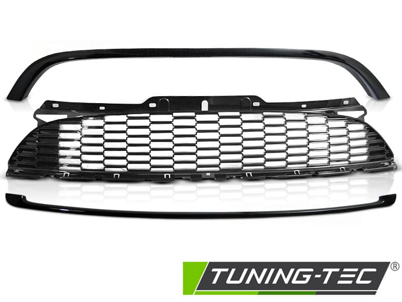 Predná maska Mini R56 R57 R55 JCW Style Glossy Black – náhľad 2