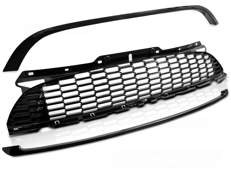 Predná maska Mini R56 R57 R55 JCW Style Glossy Black – náhľad 3