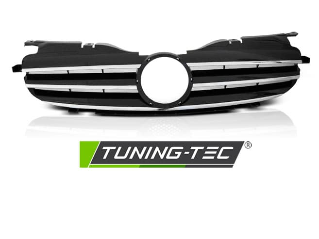 Predná maska Mercedes SLK R170 96-04 Black Chrome – náhľad 2